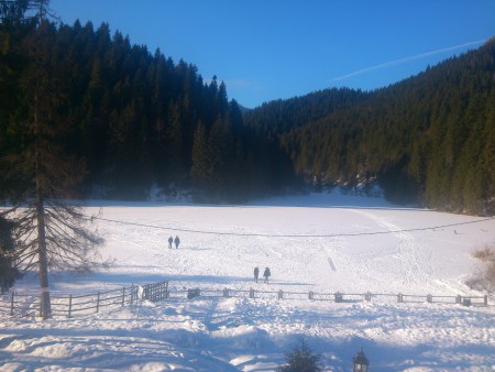 Gyilkos-tó télen