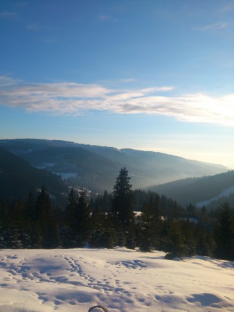 Hargita, télen