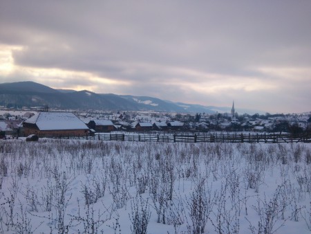Makfalva, télen